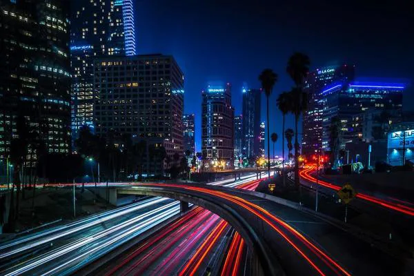 los angeles background